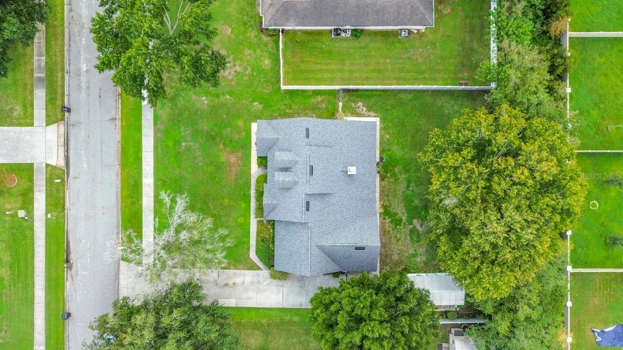 Aerial Views of home and neighborhood