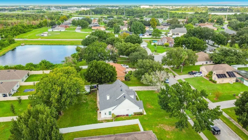 Aerial Views of home and neighborhood