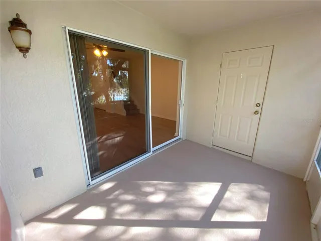 Back Patio and Storage Room