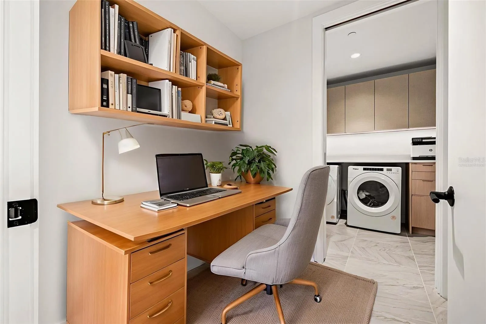 Bonus/Flex Space Virtually Staged as an Office