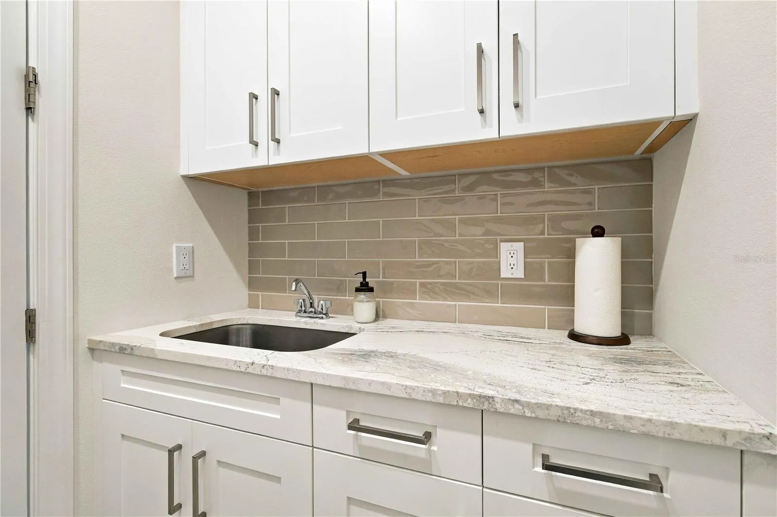 Fully Customized Laundry Room w/sink &amp; cabinetry &amp; is its own room!