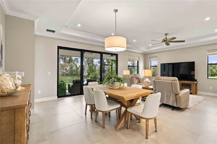 View of Great Room from Flex Room