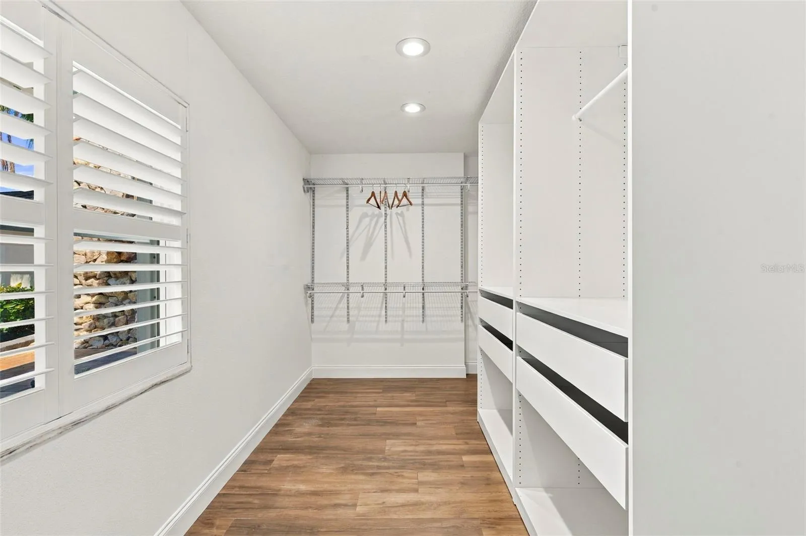 Double Walkin Closets