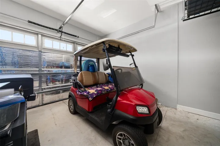 Garage- golf cart included