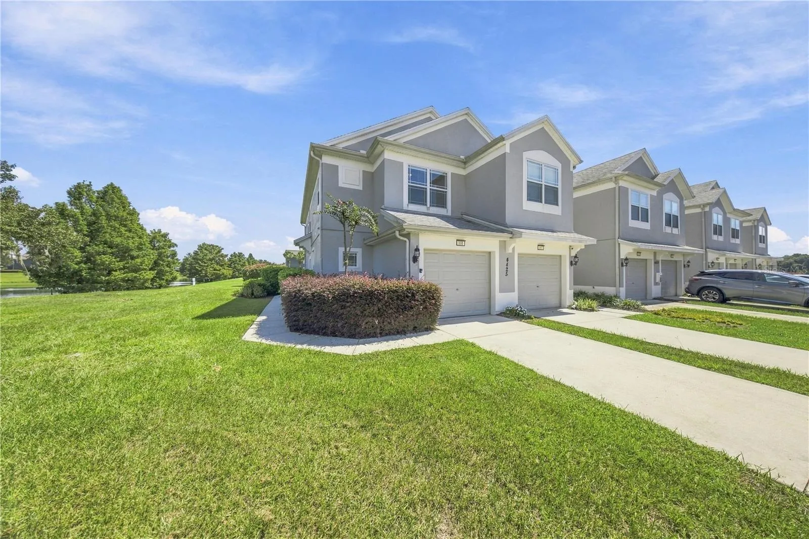 Large open area to rear and side