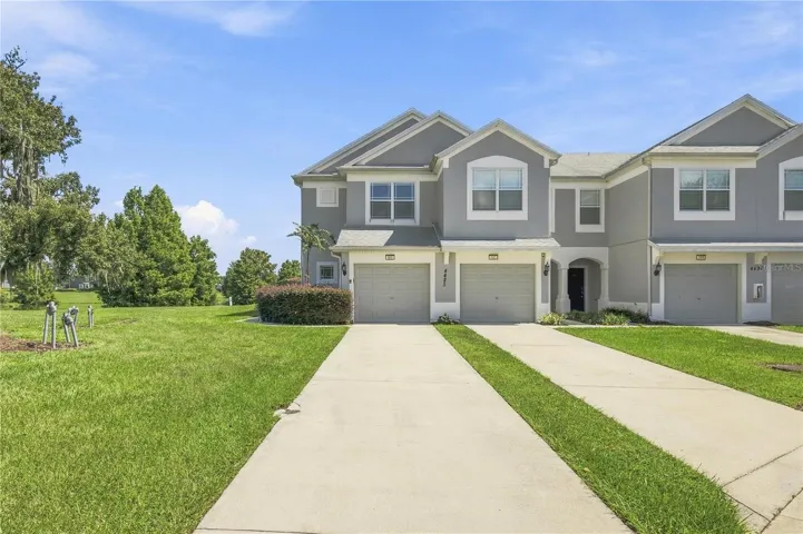 West facing, 3-car driveway
