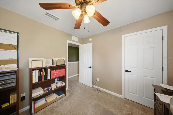 Bedroom, used as office