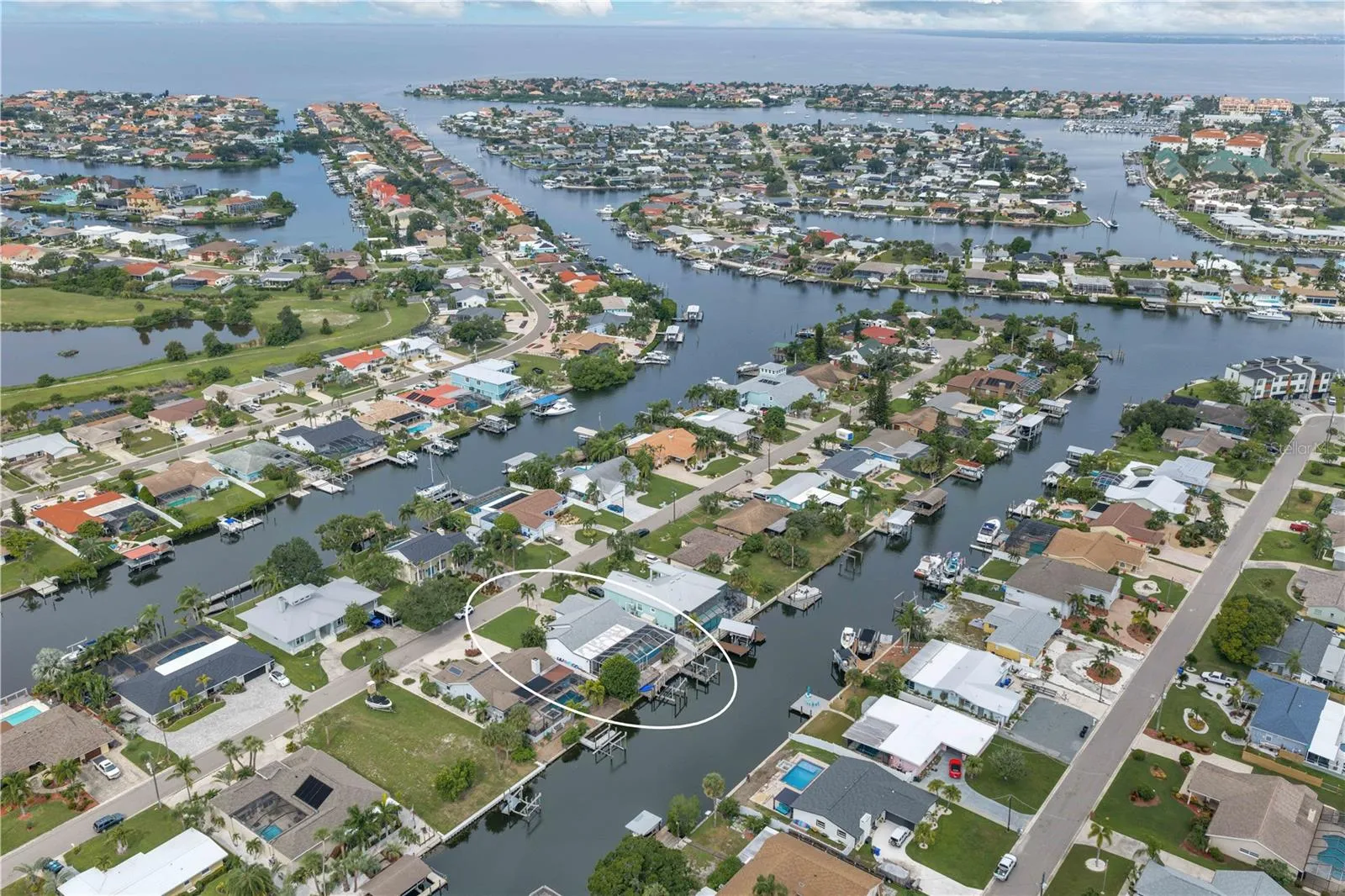 Deep-water, bridge-free access to Tampa Bay.