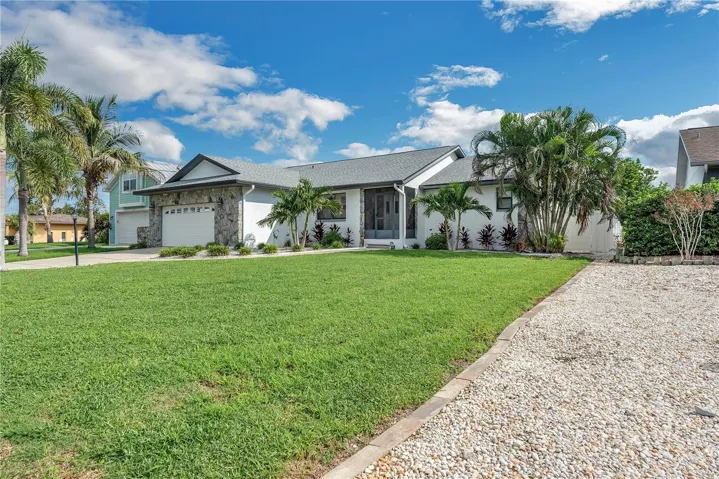 With its deep-water boating access, spacious outdoor living, heated pool, two docks, boat lifts, thoughtful floor plan, and extensive improvements, this home offers a rare opportunity to enjoy Florida waterfront living.