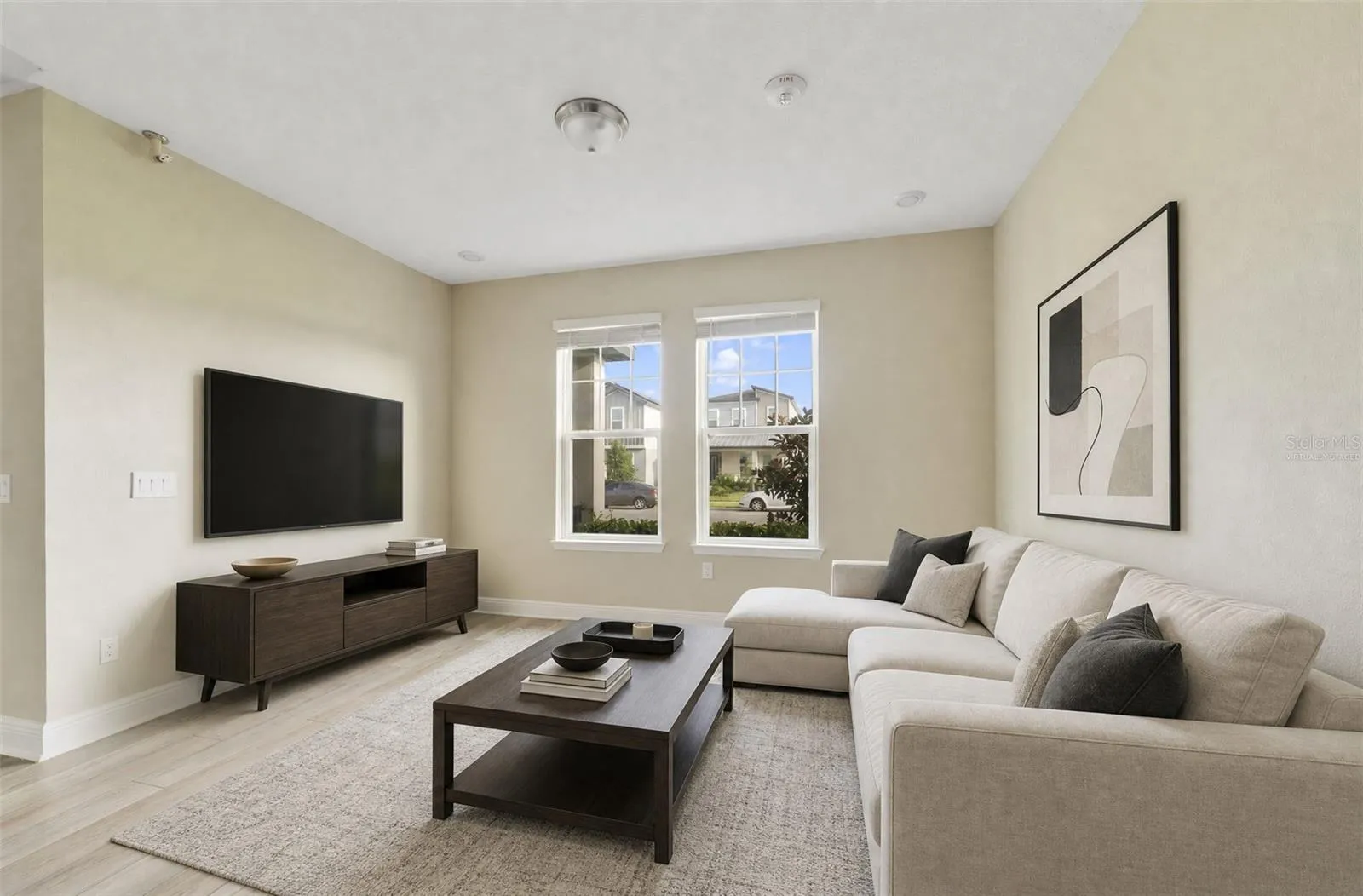 The Living Room. Virtually Staged