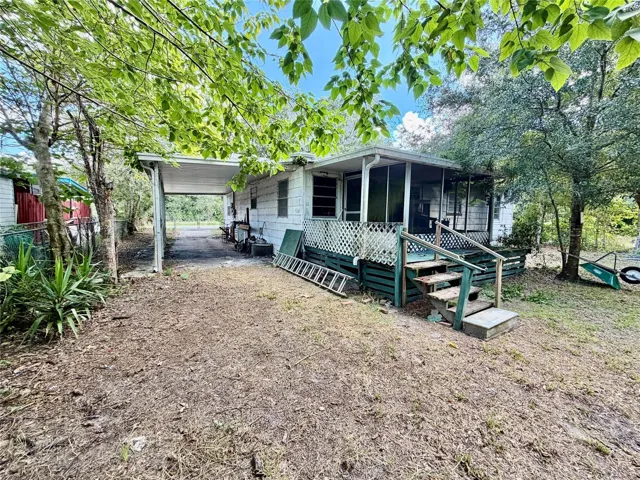 Backyard view of 6464 Arbutus