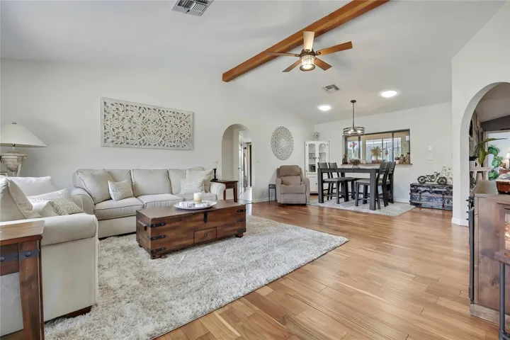 Cathedral Ceiling/Formal Living Room Dining Room Combo