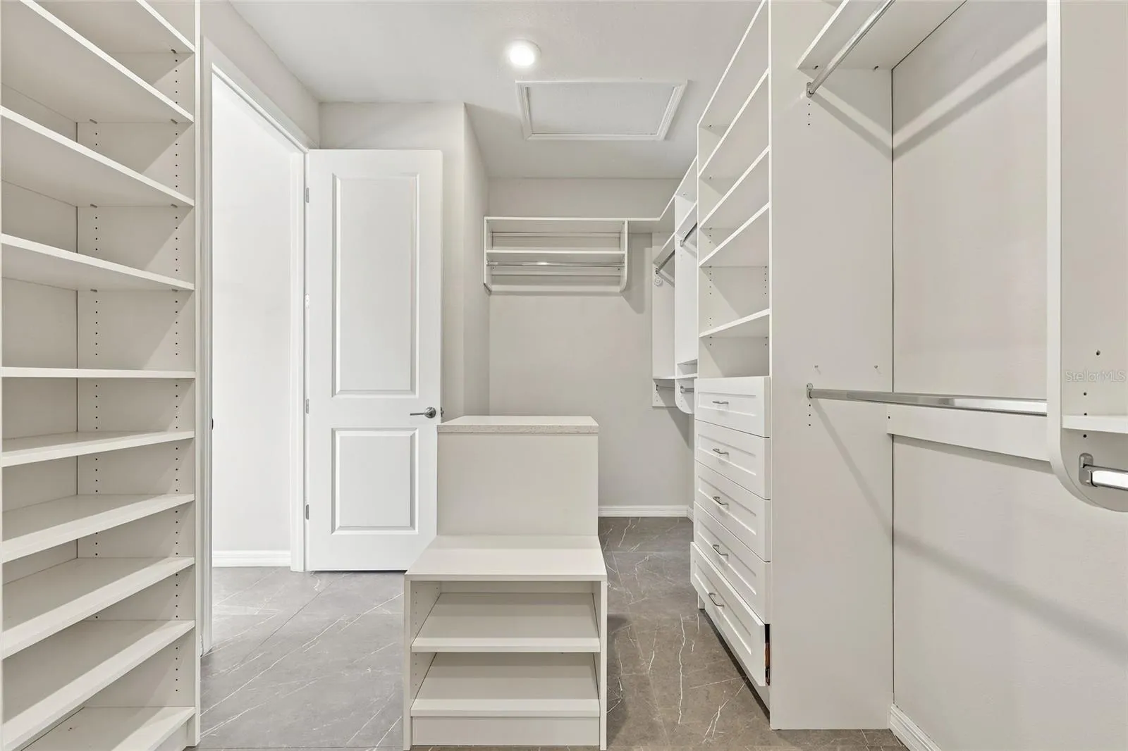 Main Private Walk - in with entrance to Laundry!
