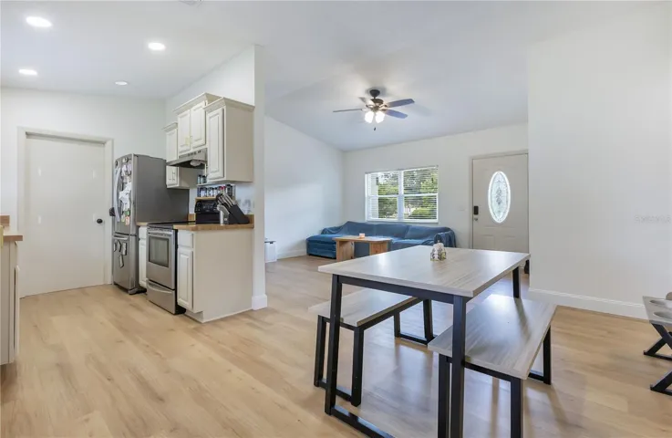 Dining Room and Kitchen