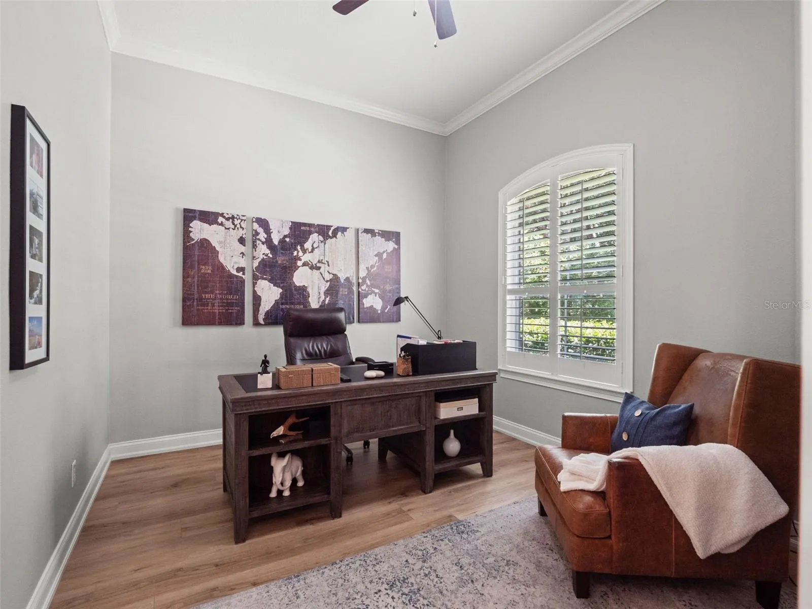 Office to right upon entering home