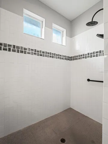 Primary walk in shower