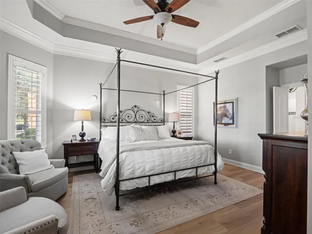 Primary with tray ceilings
