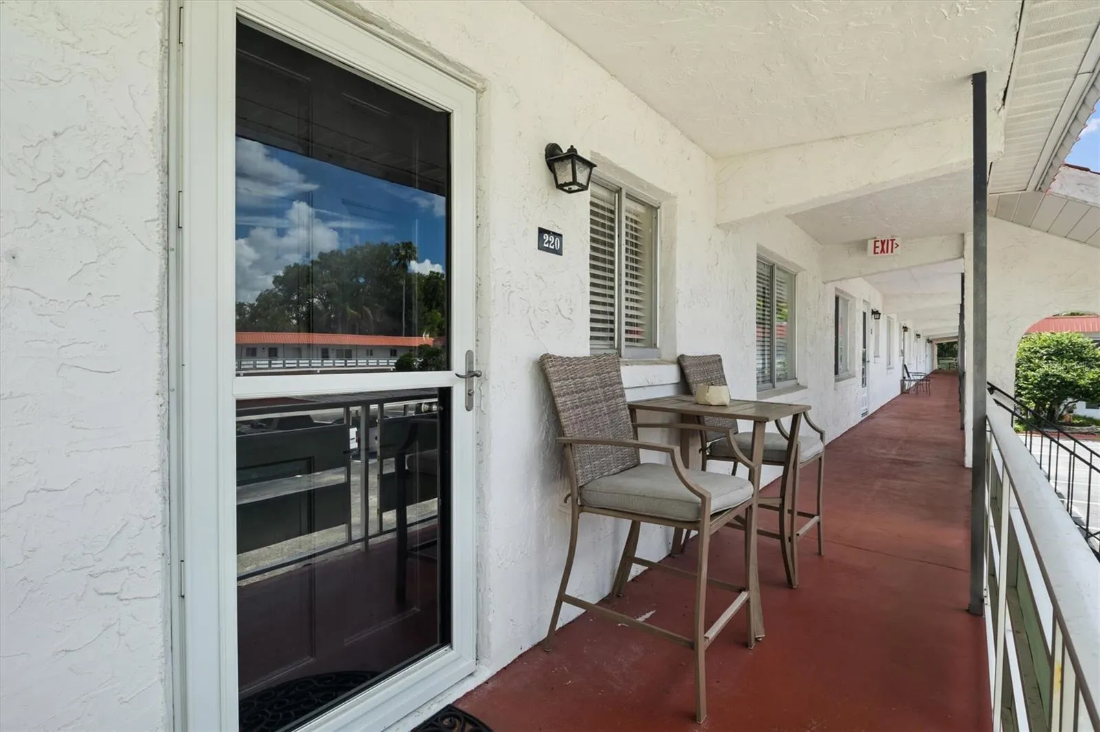 Covered front porch