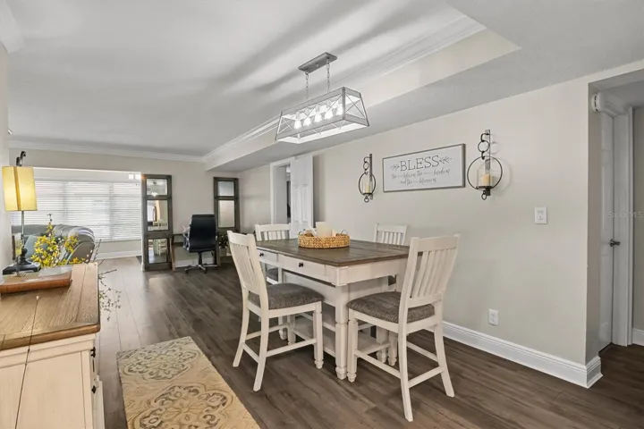 Dining Room looking into the bonus room