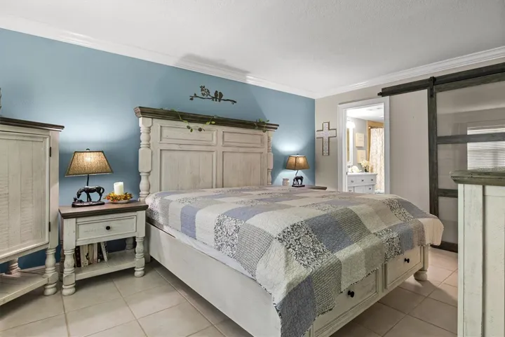 Primary Suite - Barn door