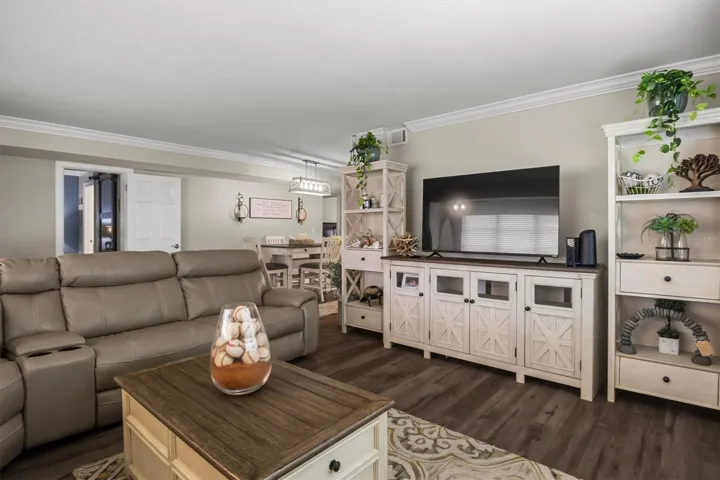 Living Room - Crown molding