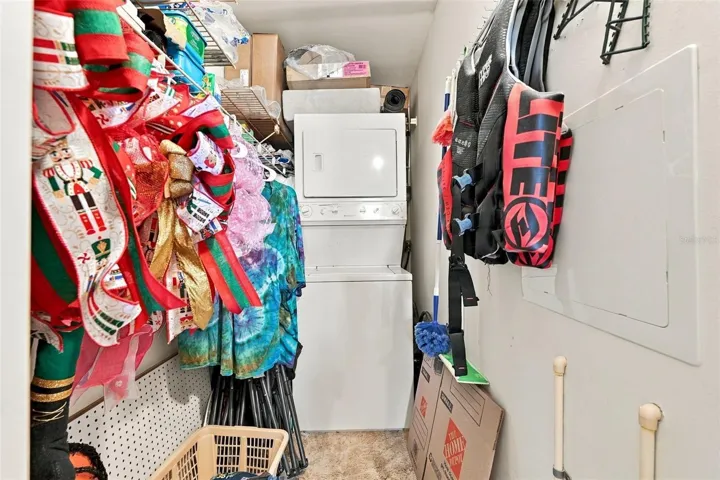 Walk in closet and Laundry