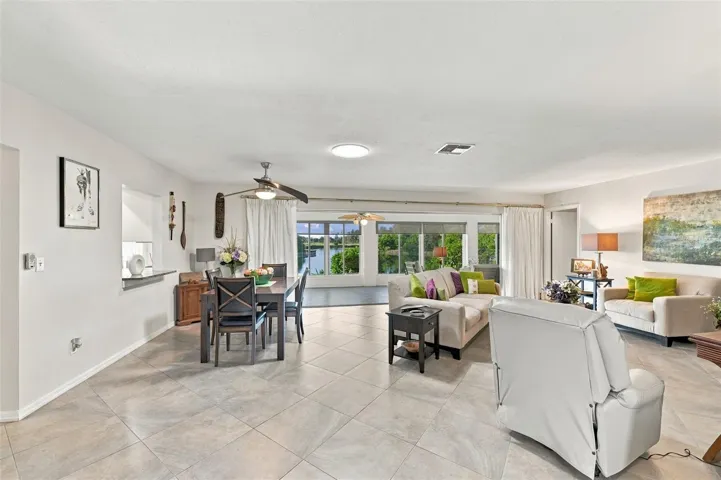 As you walk into the home, nothing but water, woods and wild life are your view.