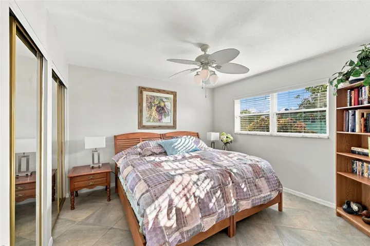Bedroom #2 is large and bright.