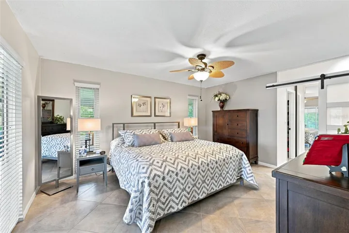 The primary bedroom has an ensuite bathroom for maximum privacy and a walk-in closet.
