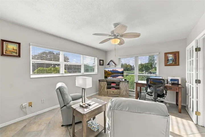 Bedroom #3/Office - This multiple purpose room is exceptional for any purpose.  The windows are large with lots of natural light.