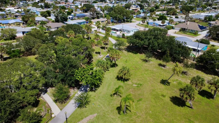 Gleason Park - the property's extended backyard