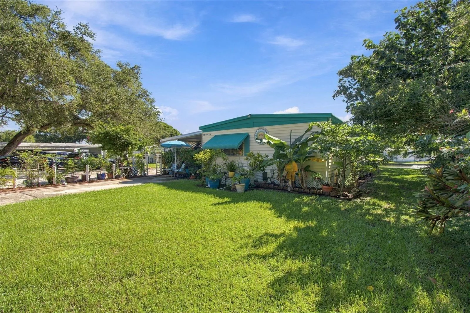 Huge front yard