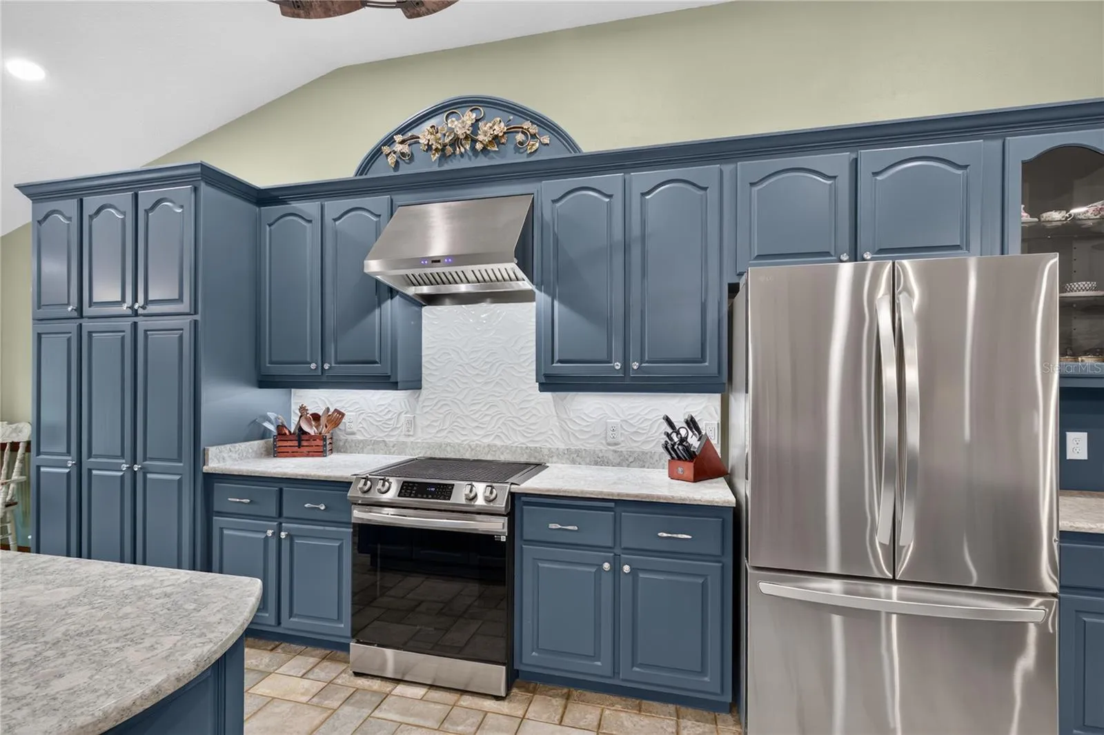cooking area in kitchen