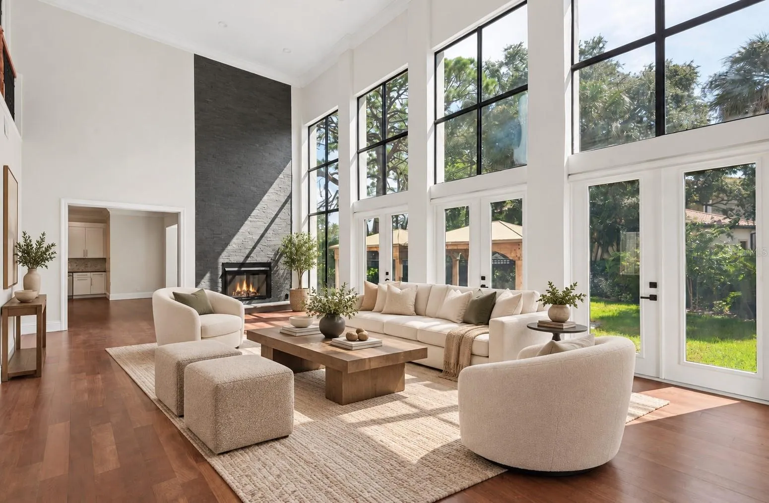 Family Room Staged