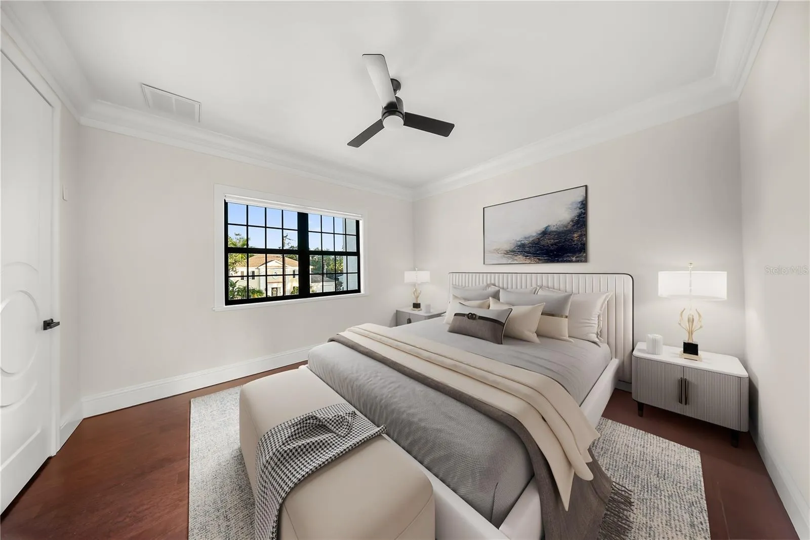 Bedroom 2- Top of Stairs