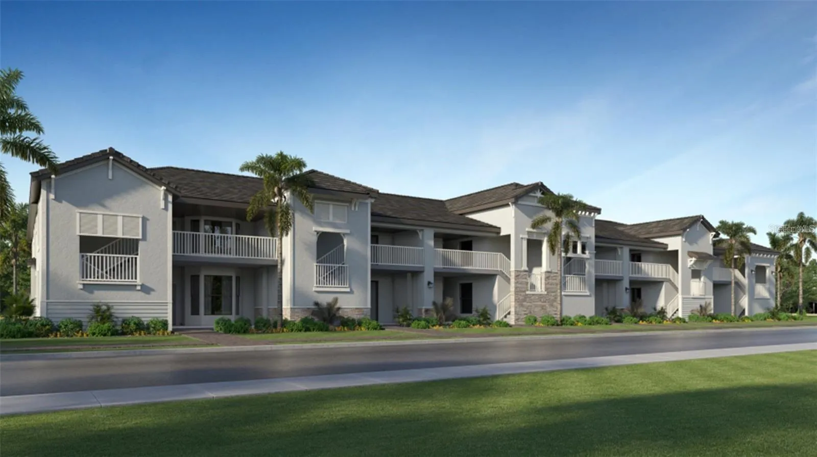 Rendering of the completed building / unit
