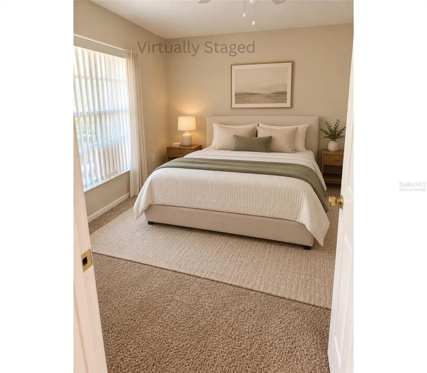 Bedroom #1 (Virtually Staged)