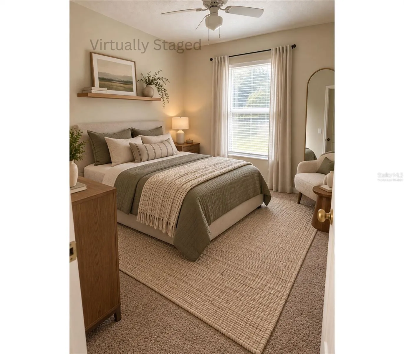 Bedroom #3 (Virtually Staged)