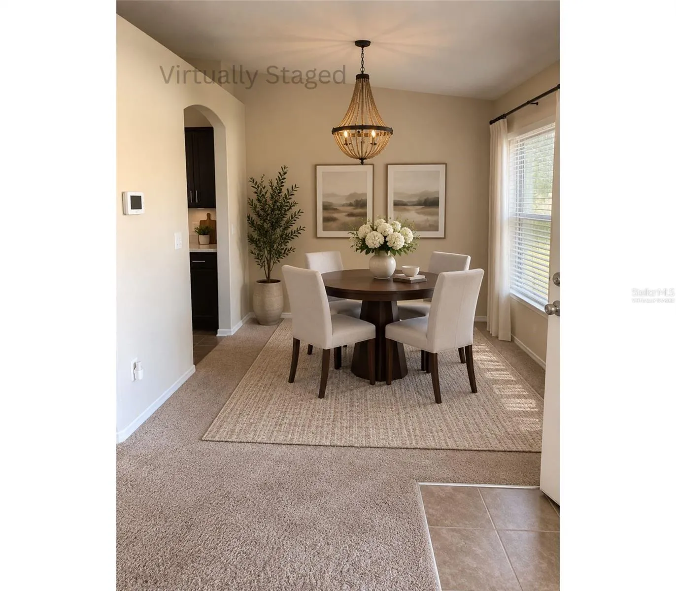 Dining Room (Virtually Staged)