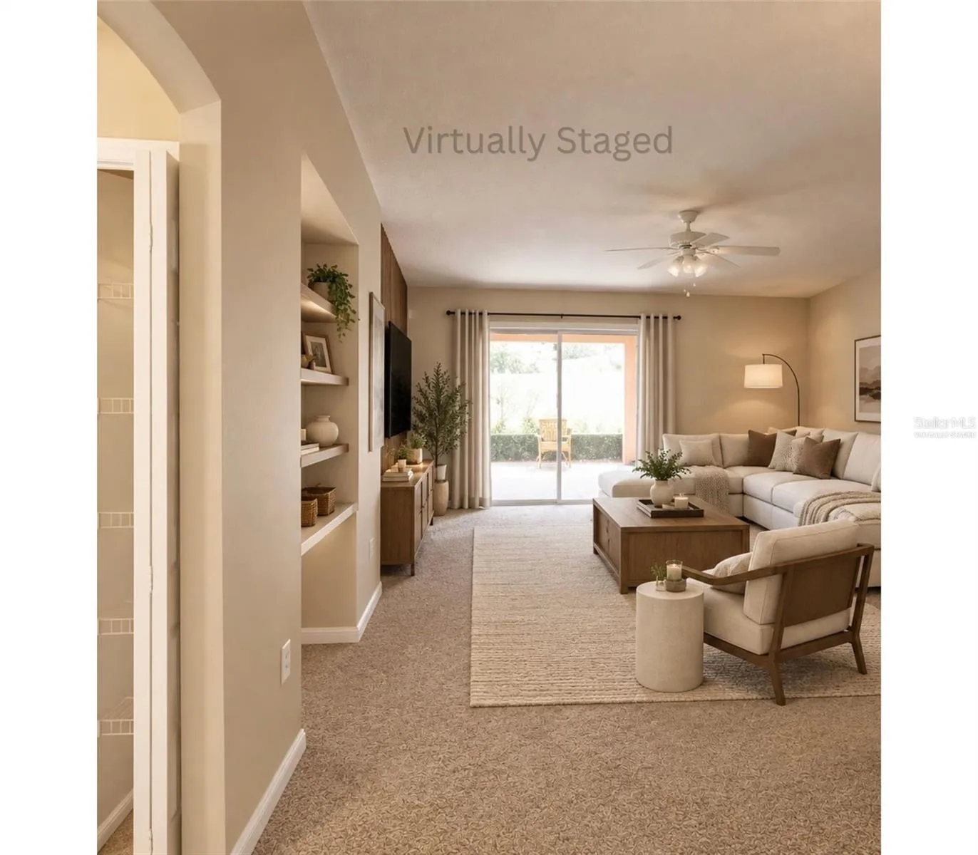 Living Room (Virtually Staged)