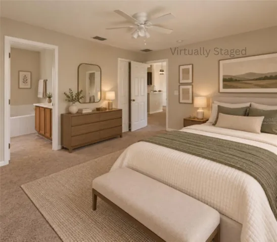 Primary Bedroom (Virtually Staged)