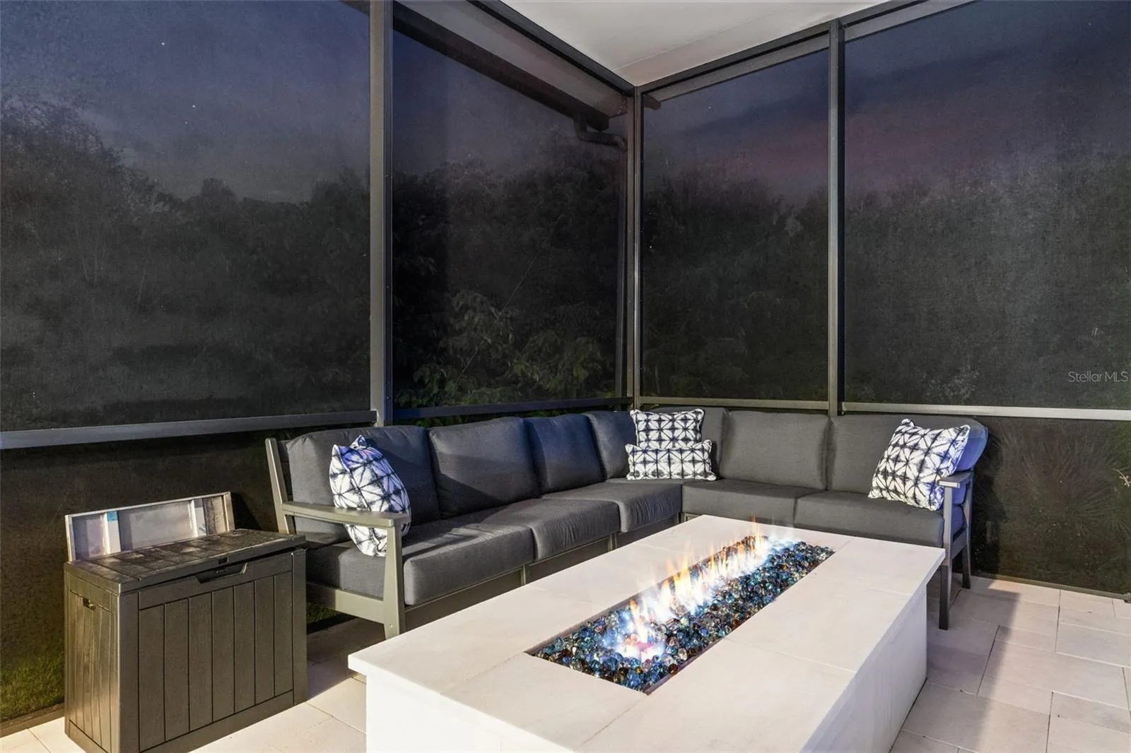 Gas fireplace