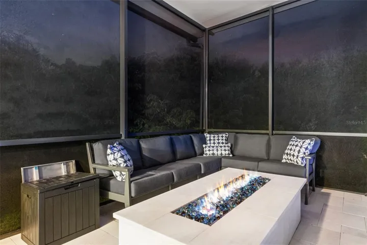 Gas fireplace