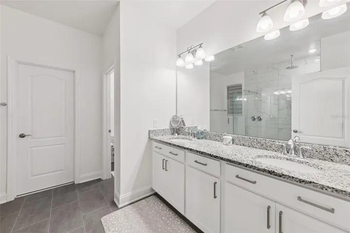 Master bathroom