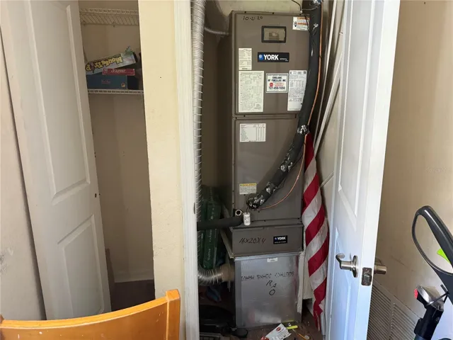 Laundry Room Closet &amp; Air Handler