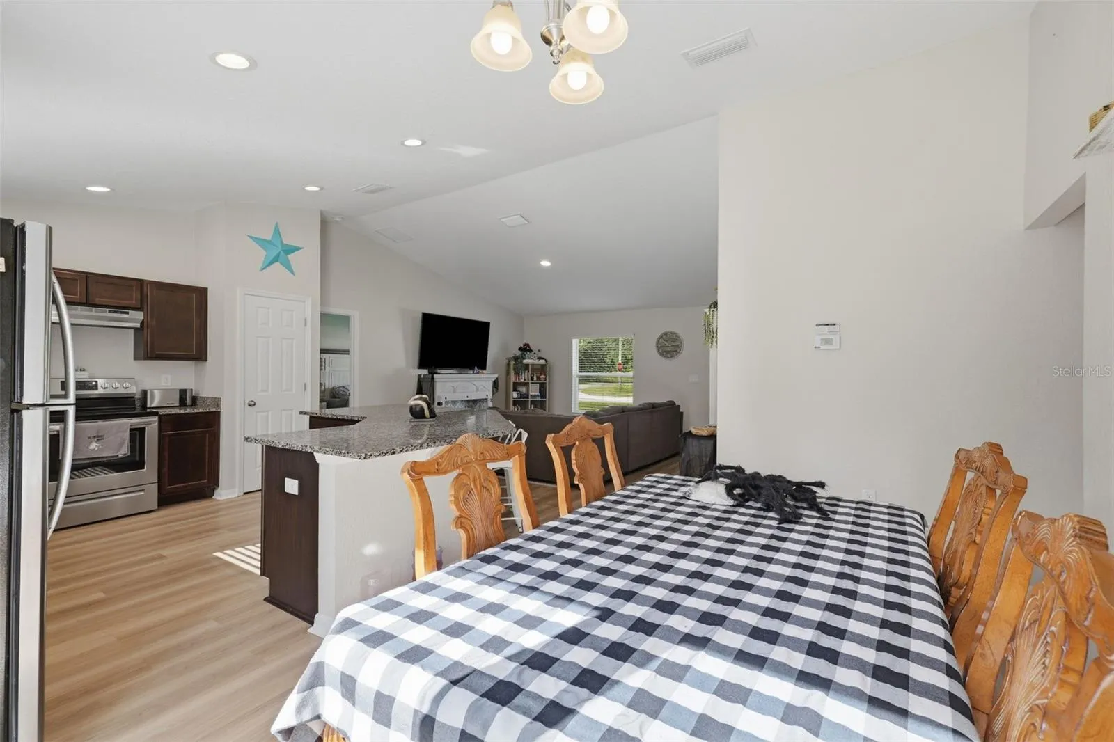 Dining/Kitchen/Living