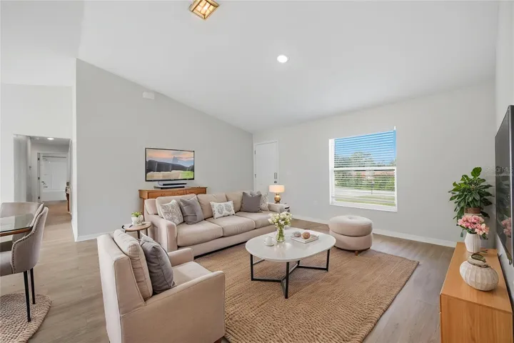Living (Virtually Staged)