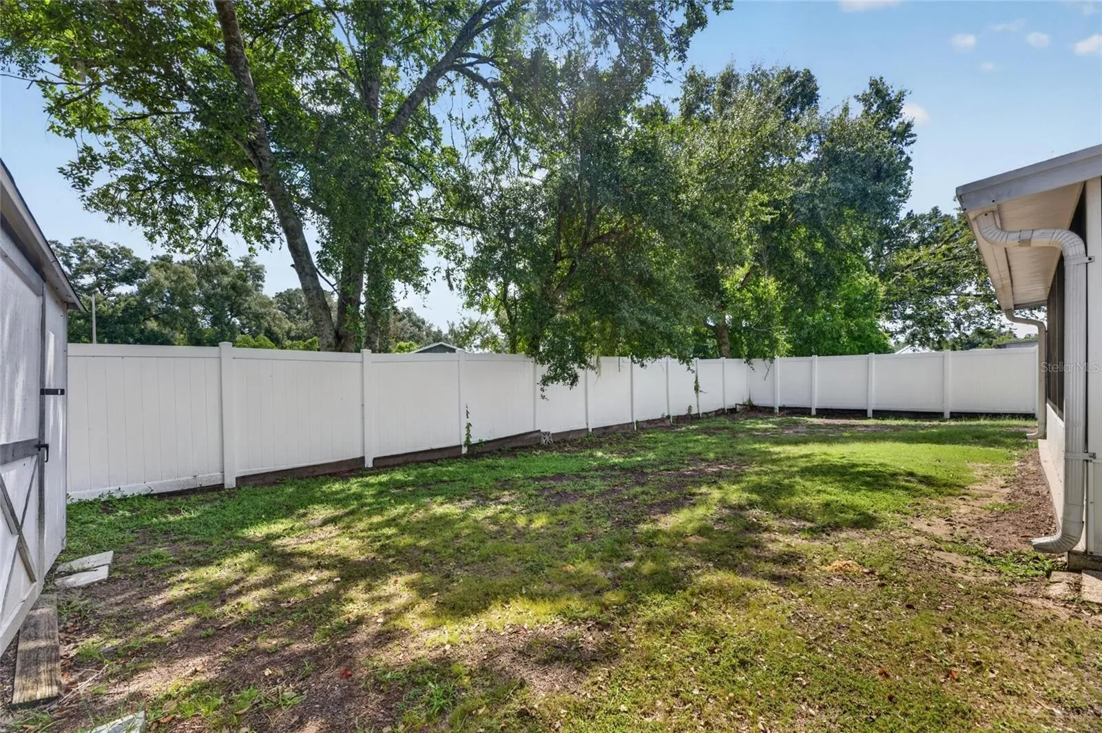 Fenced Backyard
