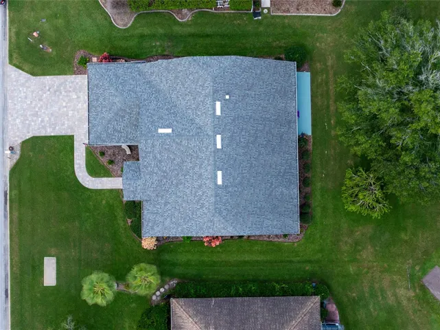 Aeria view of home.