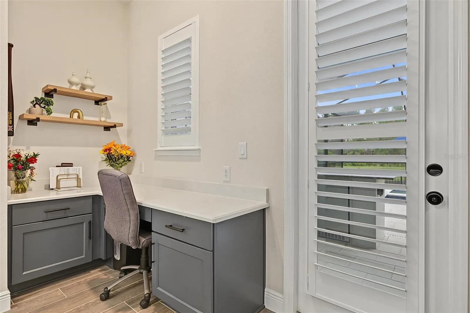 This office nook could be a homework hub